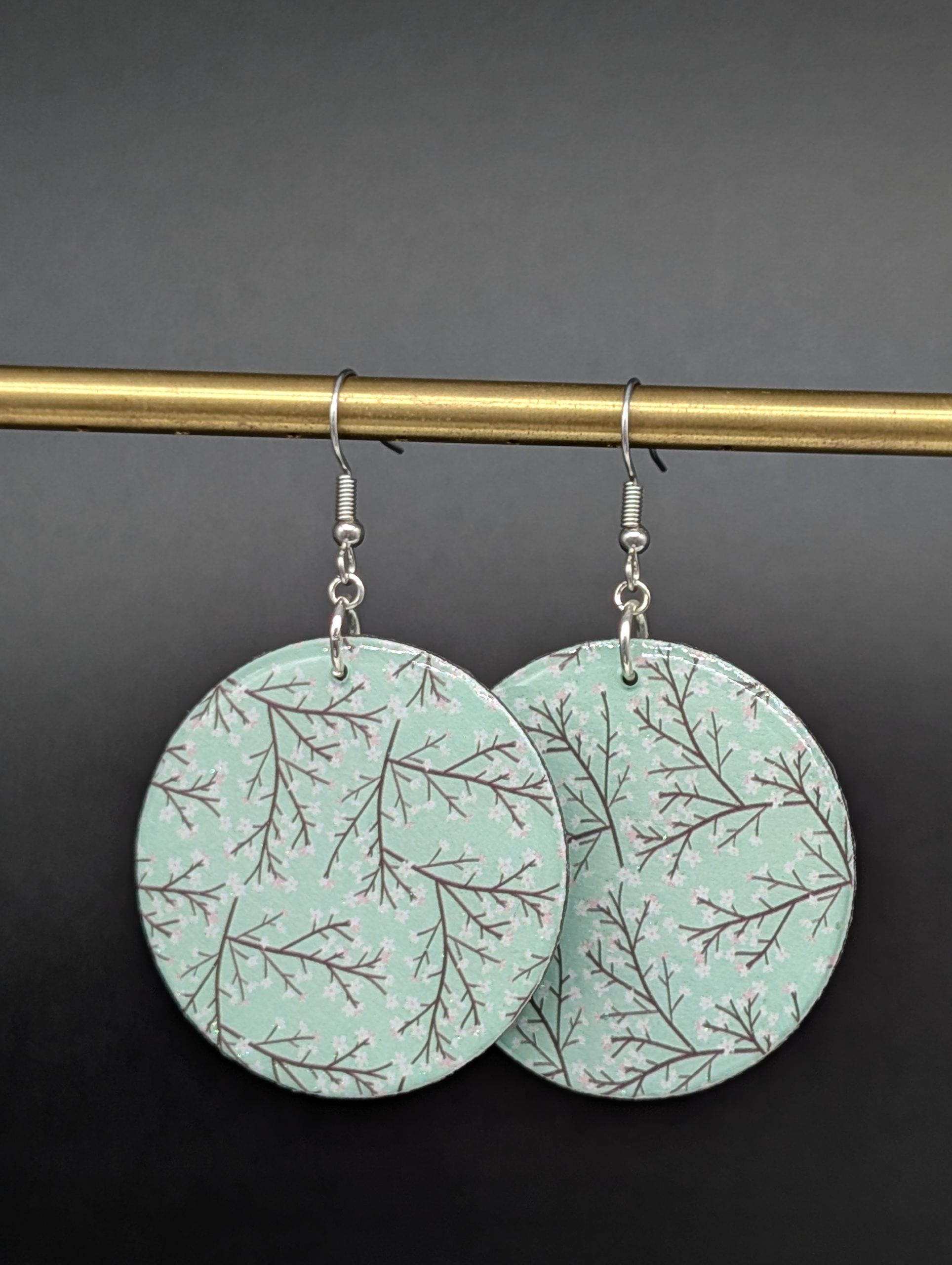 Boucles d'oreilles Sévia - Floraison d'hiver