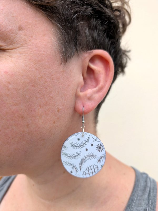 Boucles d'oreilles Sévia - Entrelacs – Image 3