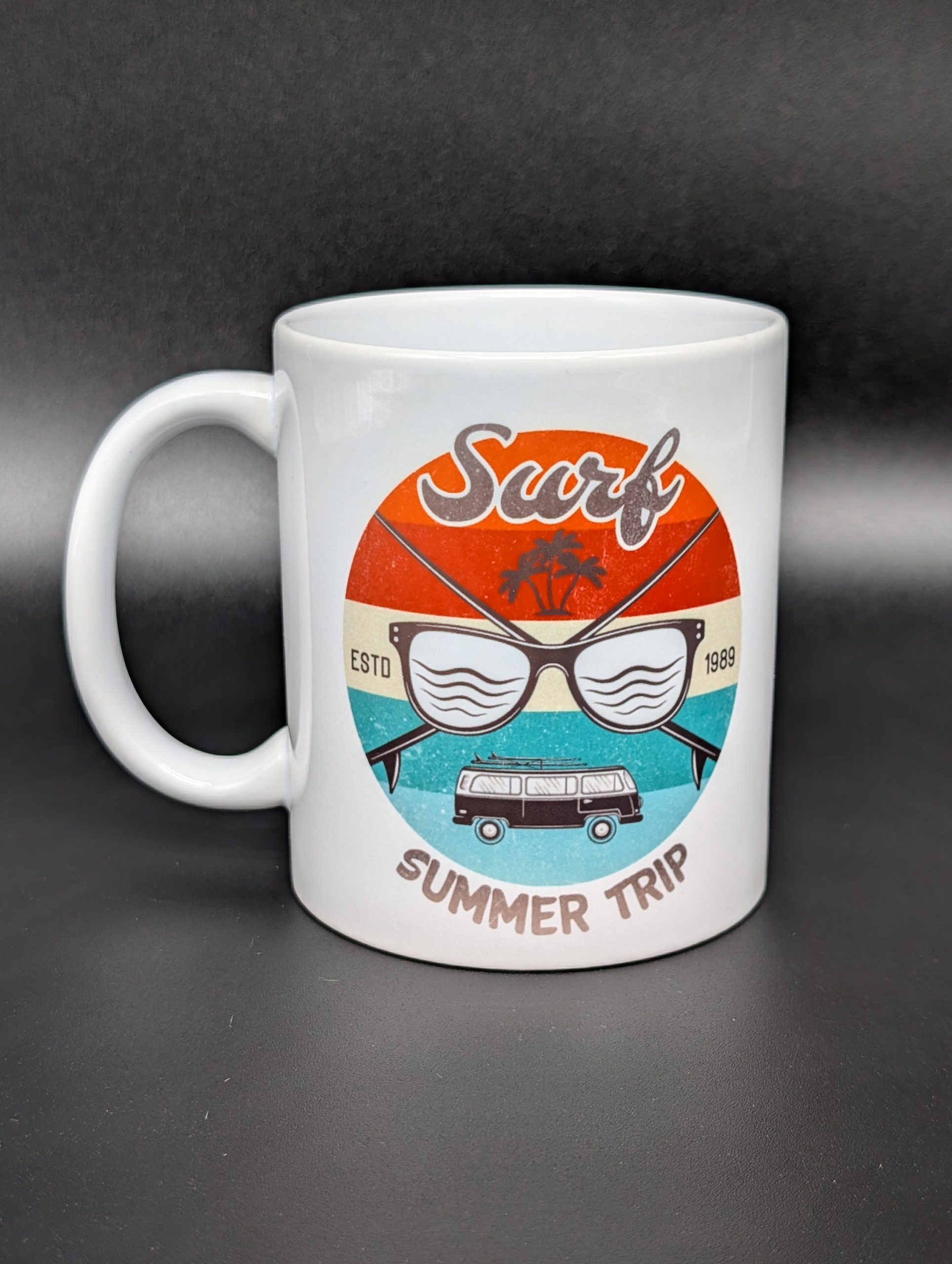 Mug blanc - Surf summer trip