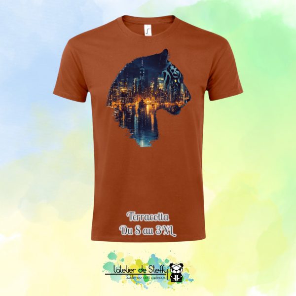 Tee shirt Zhom - Tigre nocturne – Image 40