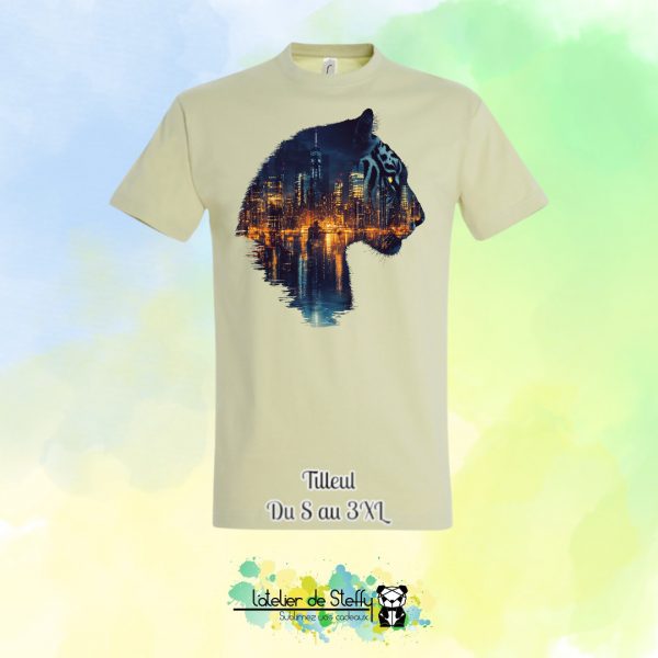 Tee shirt Zhom - Tigre nocturne – Image 42