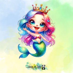 Sirène arc-en-ciel