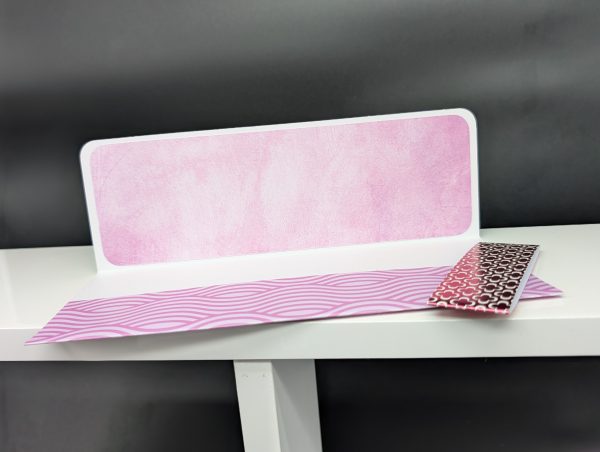 Pochette cadeau - Vagues roses – Image 2