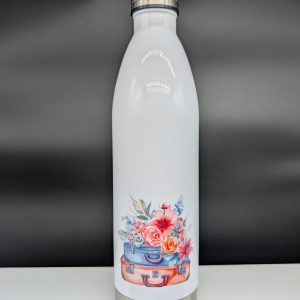 Bouteille isotherme 75cl - Valises fleuries