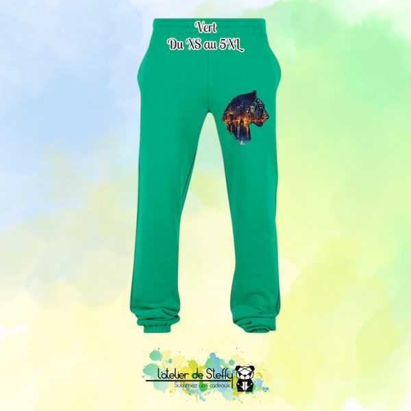 Pantalon jogging Isa - Tigre nocturne – Image 10