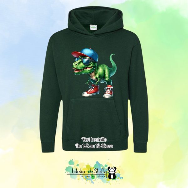 Sweat capuche Noah - T-rex cool – Image 39