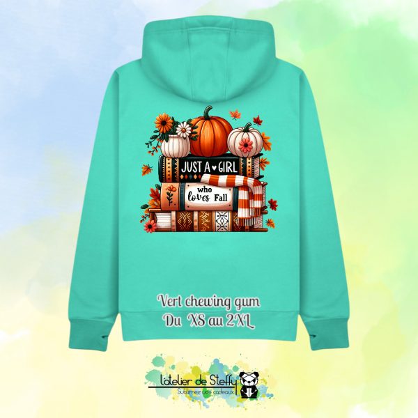 Veste sweat capuche Cath - Amour d'automne – Image 24