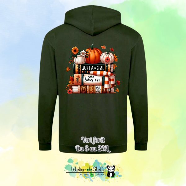 Veste sweat capuche Tof - Amour d'automne – Image 24