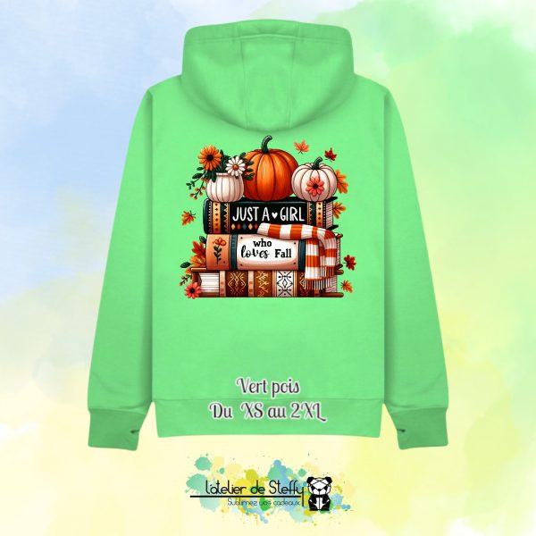 Veste sweat capuche Cath - Amour d'automne – Image 25