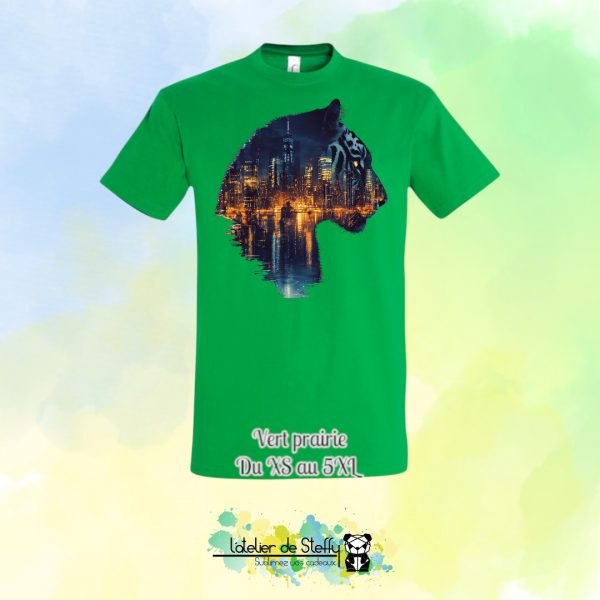 Tee shirt Zhom - Tigre nocturne – Image 45