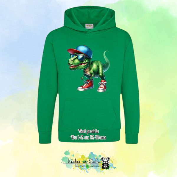 Sweat capuche Noah - T-rex cool – Image 41