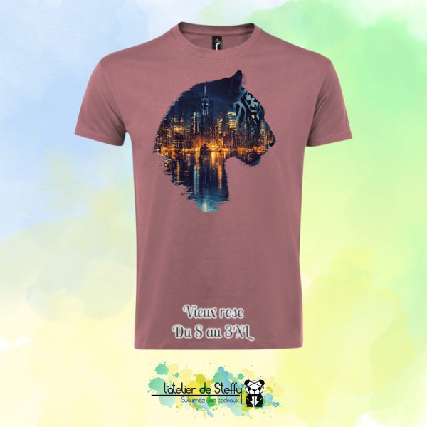 Tee shirt Zhom - Tigre nocturne – Image 46