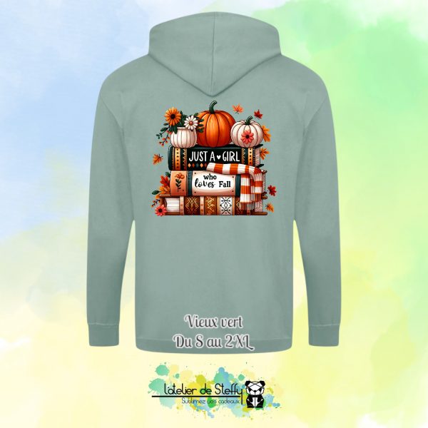 Veste sweat capuche Tof - Amour d'automne – Image 27