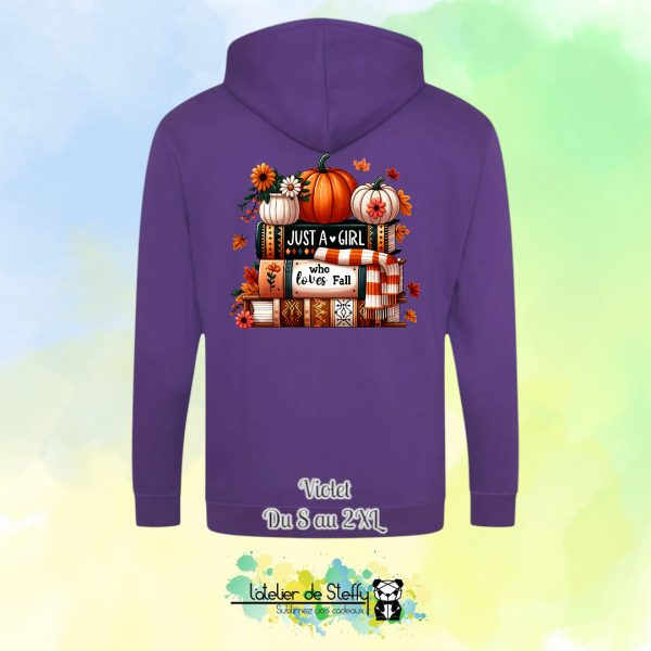 Veste sweat capuche Tof - Amour d'automne – Image 28