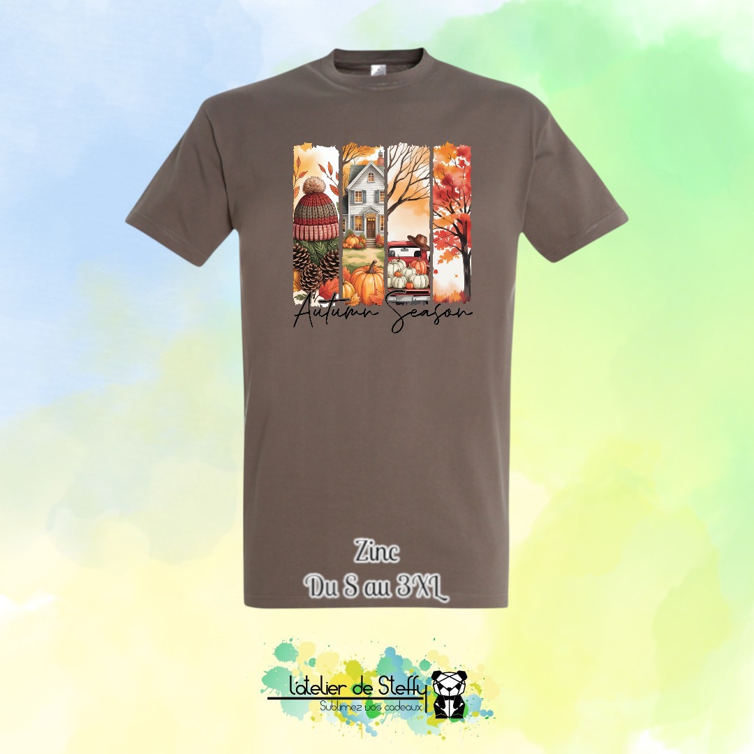 Tee shirt Zhom - Ambiance d'automne – Image 49