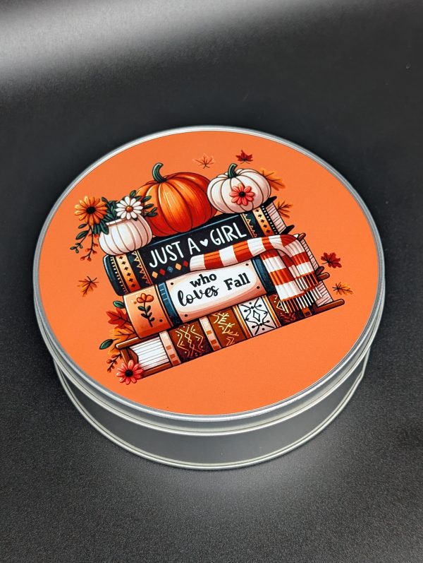 Boîte métal ronde - Amour d'automne – Image 2
