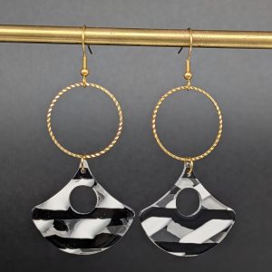 Boucles d'oreilles Ange blanc 1