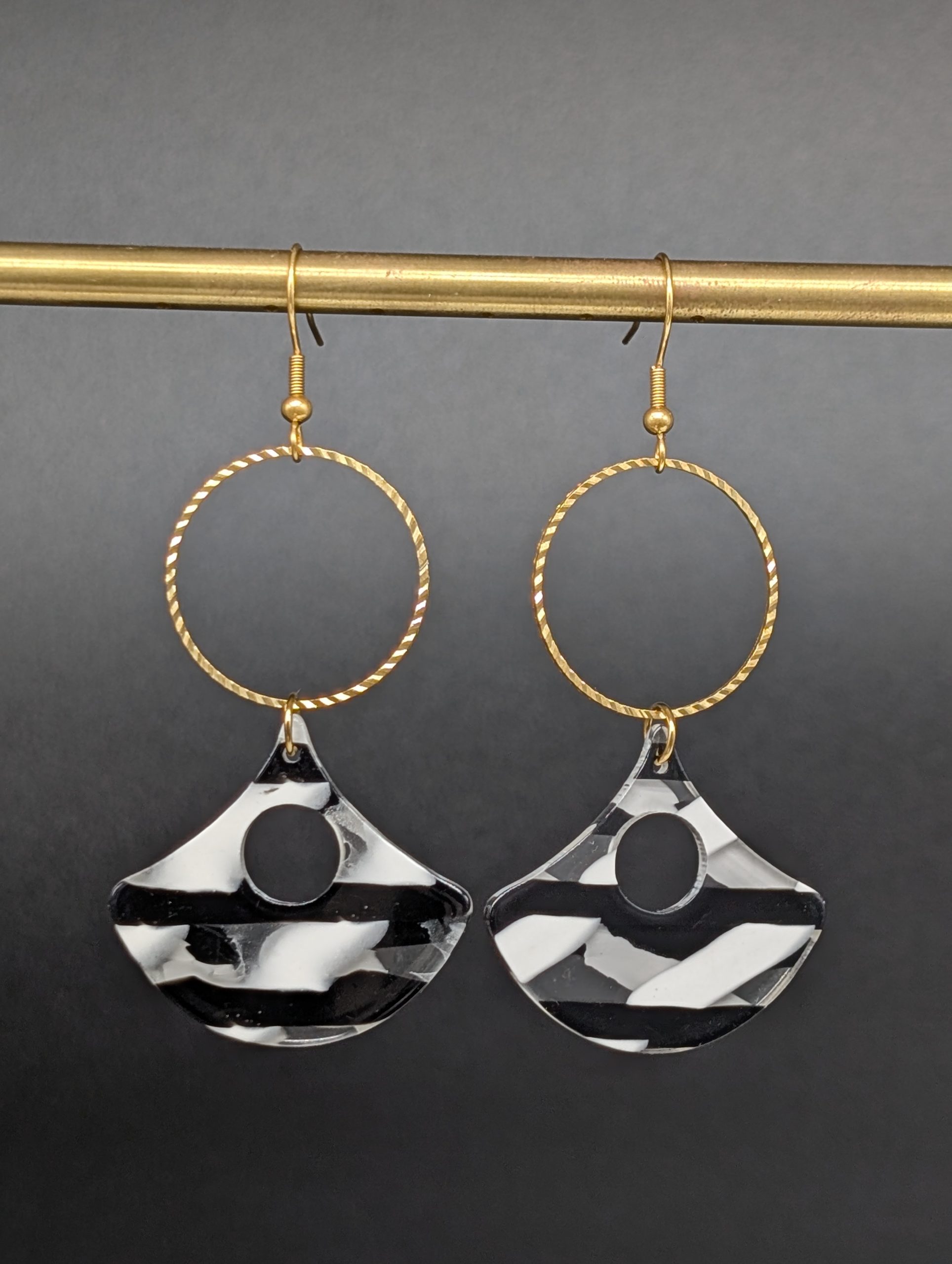 Boucles d'oreilles Ange blanc 1