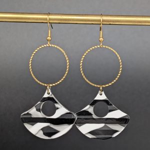 Boucles d'oreilles Ange blanc 2