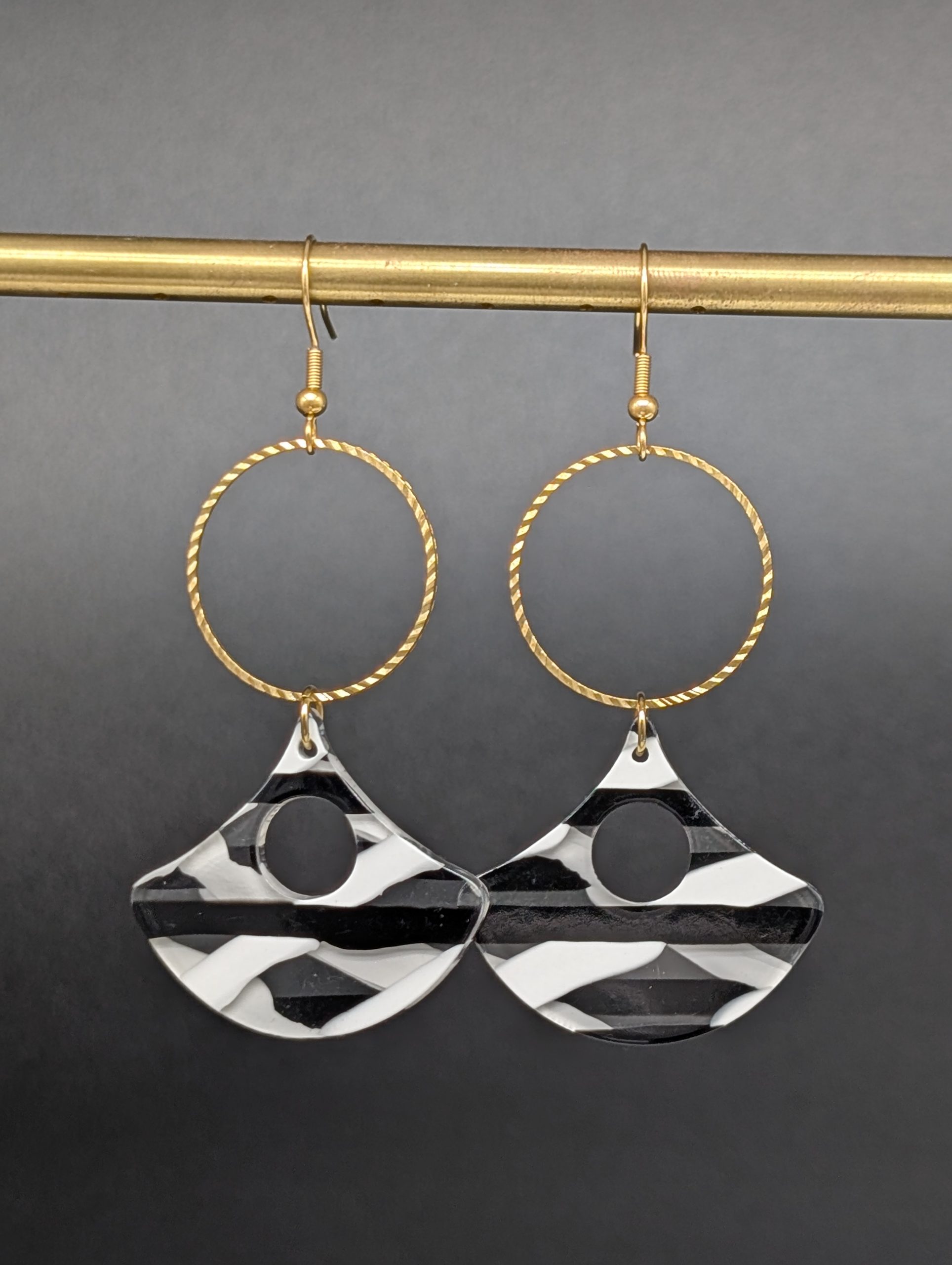 Boucles d'oreilles Ange blanc 2