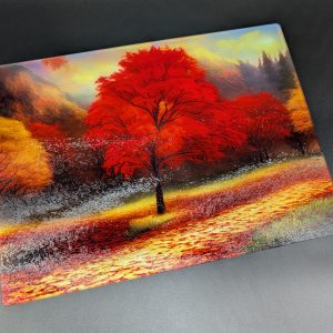 Planche à découper - Grand format - Automne arbre seul