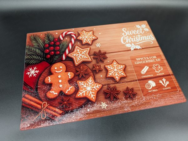 Planche à découper - Grand format - Biscuits de noël – Image 2