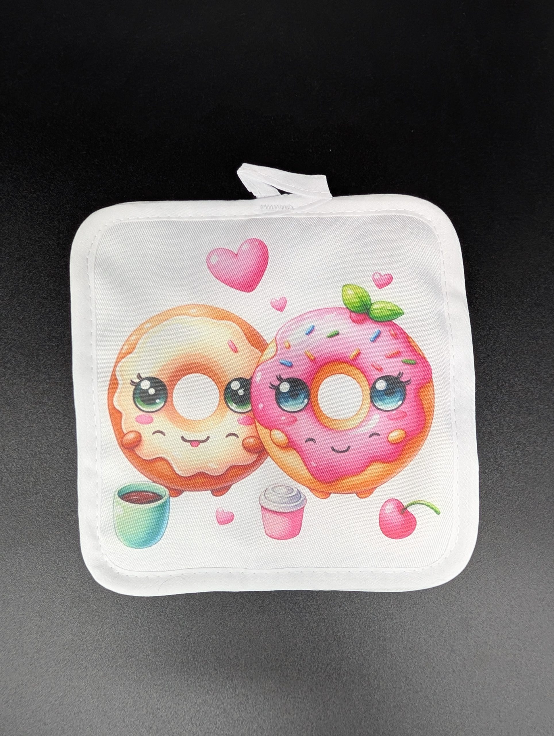 Manique de cuisine - Donuts kawaii
