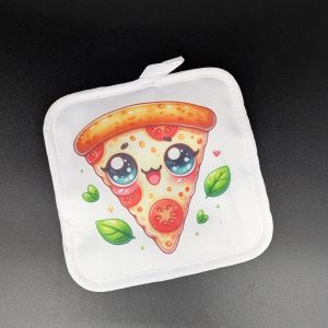 Manique de cuisine - Pizza kawaii