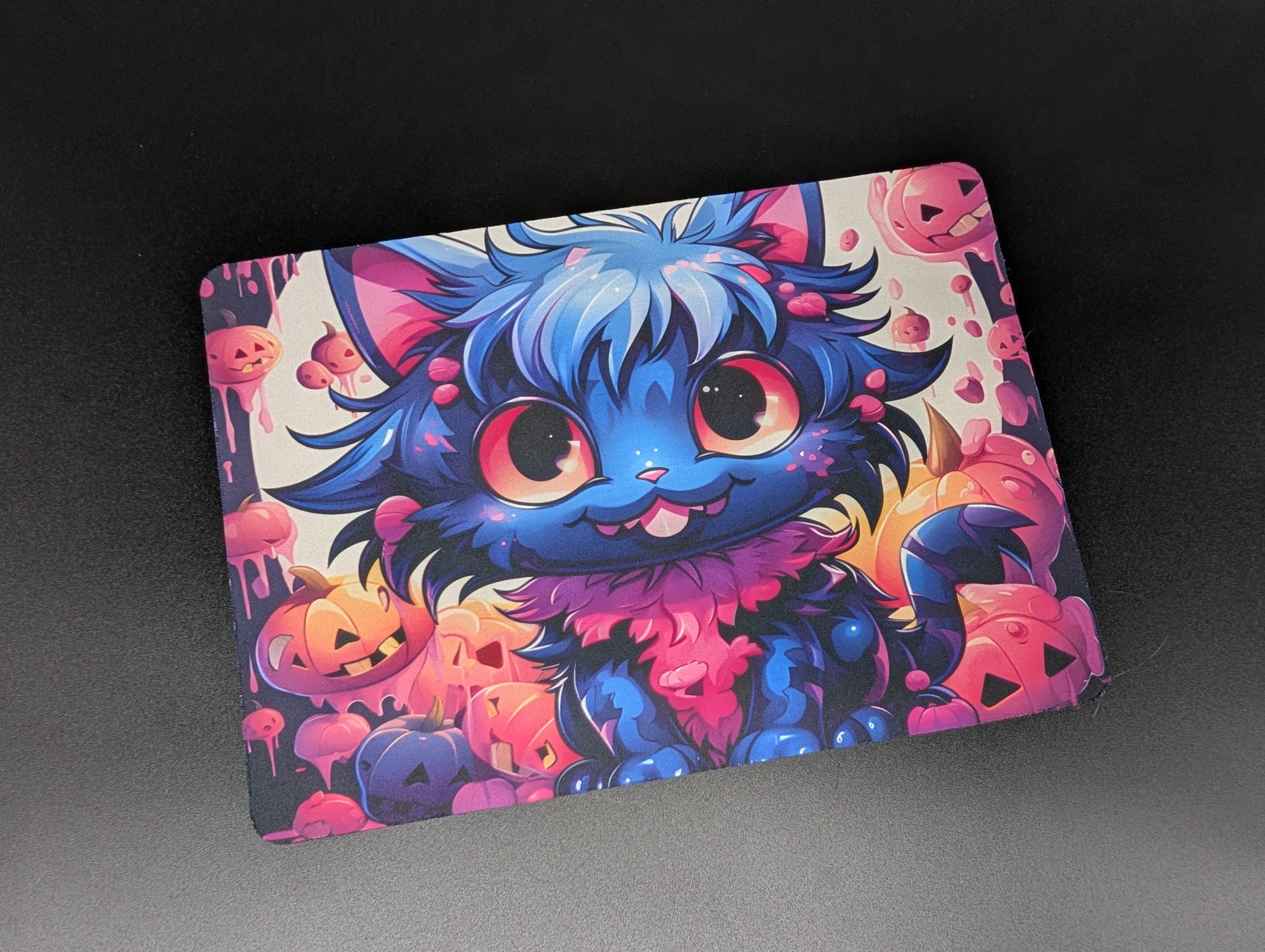Tapis de souris rectangle - Chat manga