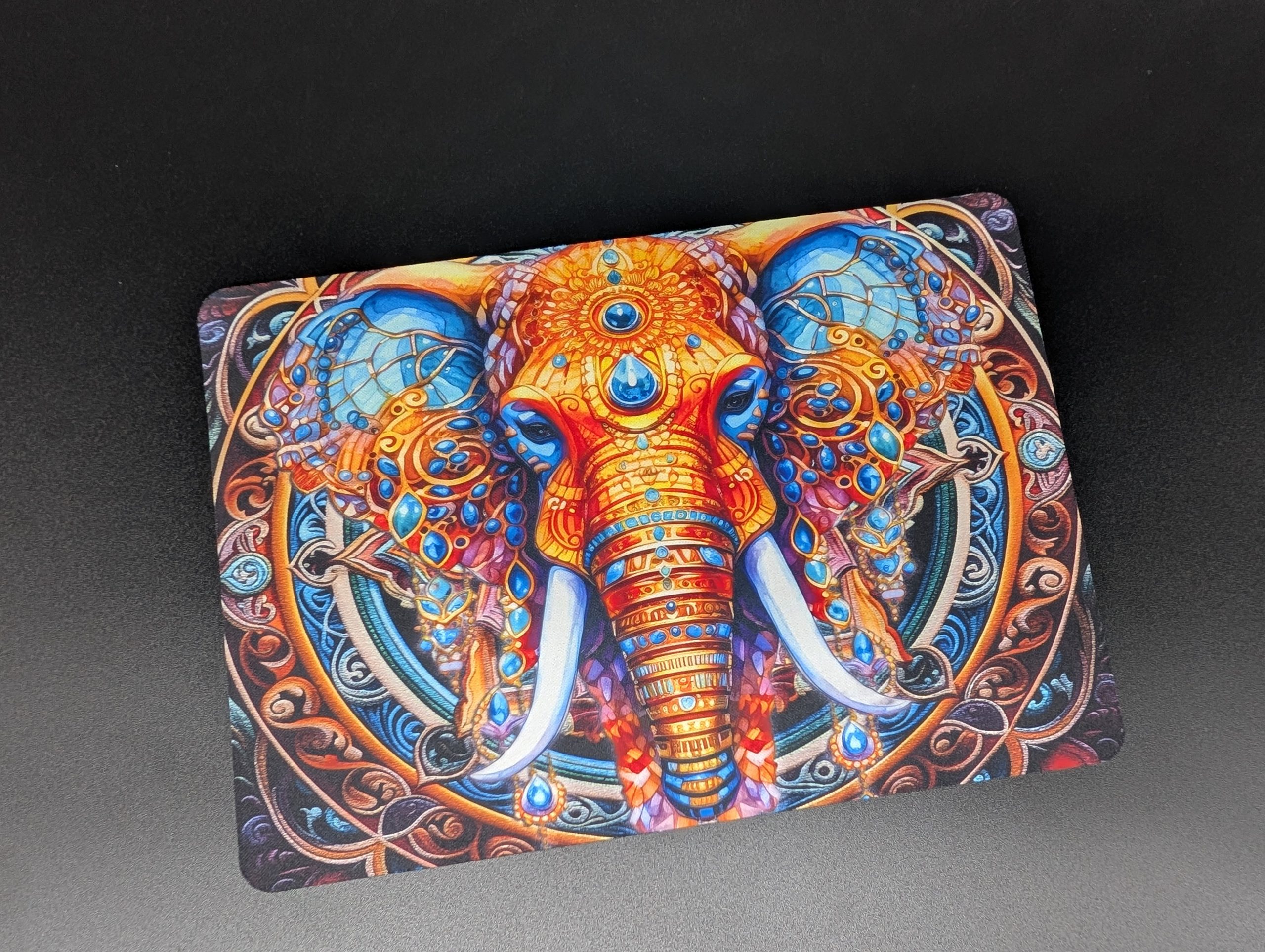 Tapis de souris rectangle - Eléphant