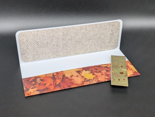 Pochette cadeau - Feuilles d'automne – Image 2
