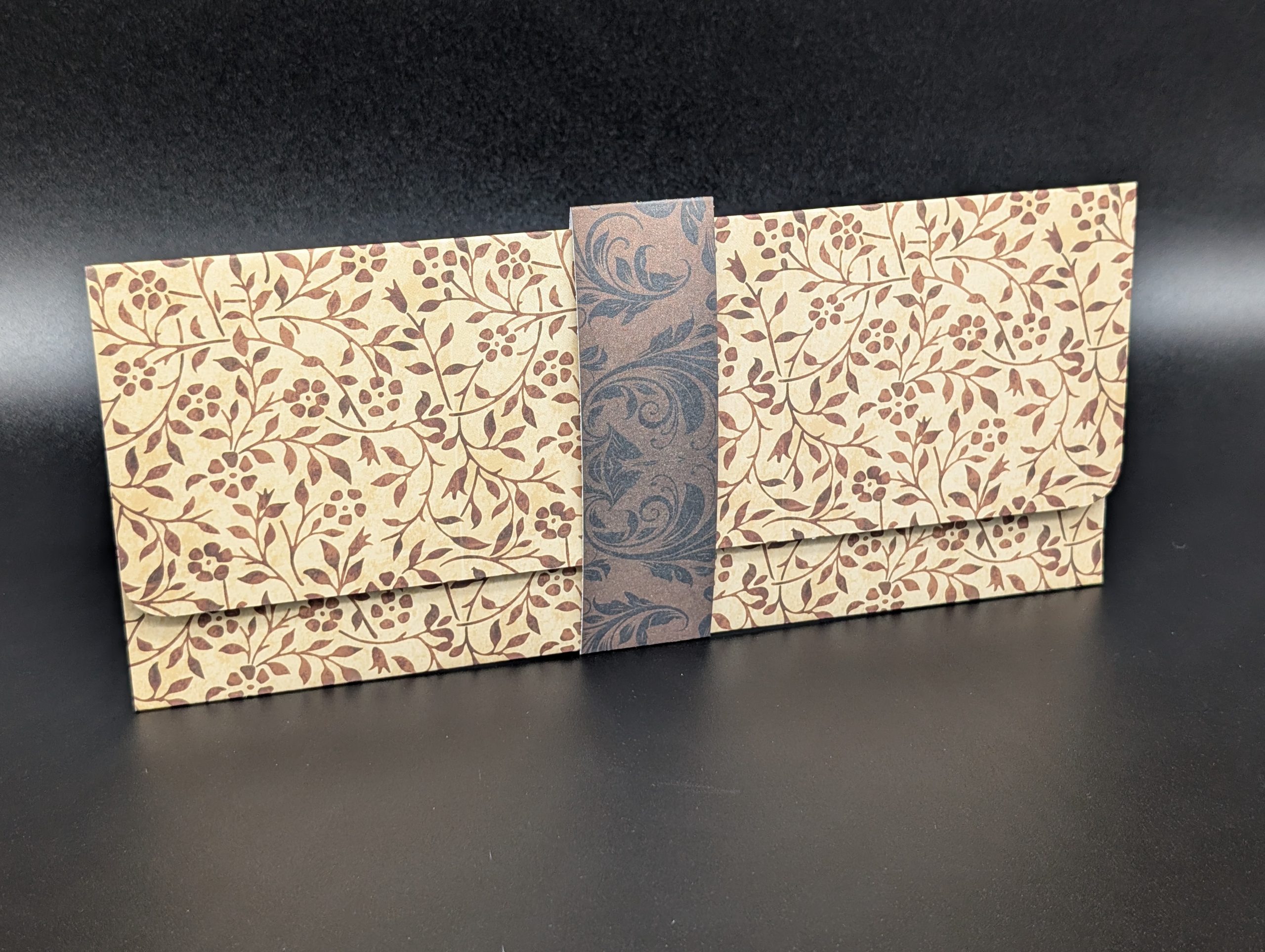 Pochette cadeau - Fleurs d'automne