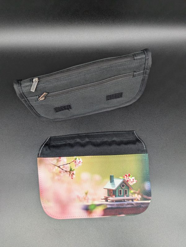 Trousse beauté rabat interchangeable - Fleurs de printemps – Image 2