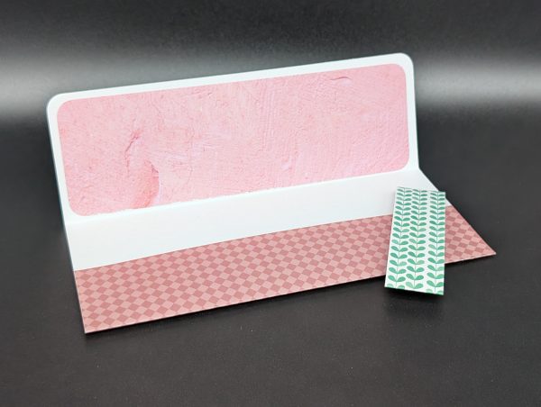 Pochette cadeau - Losanges roses – Image 2