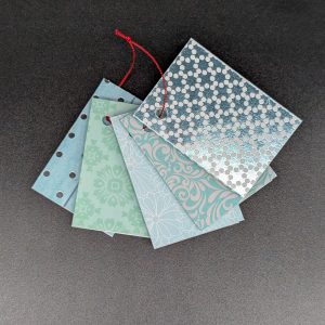 Lot de 5 étiquettes cadeau - Mer des îles