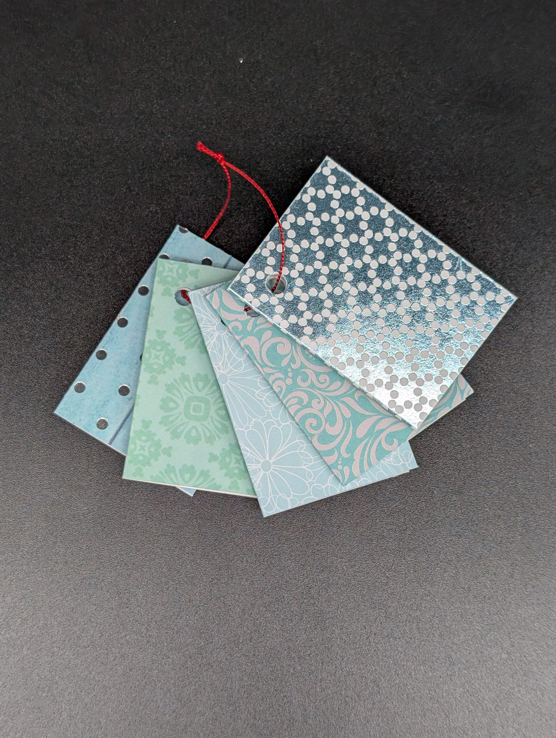 Lot de 5 étiquettes cadeau - Mer des îles