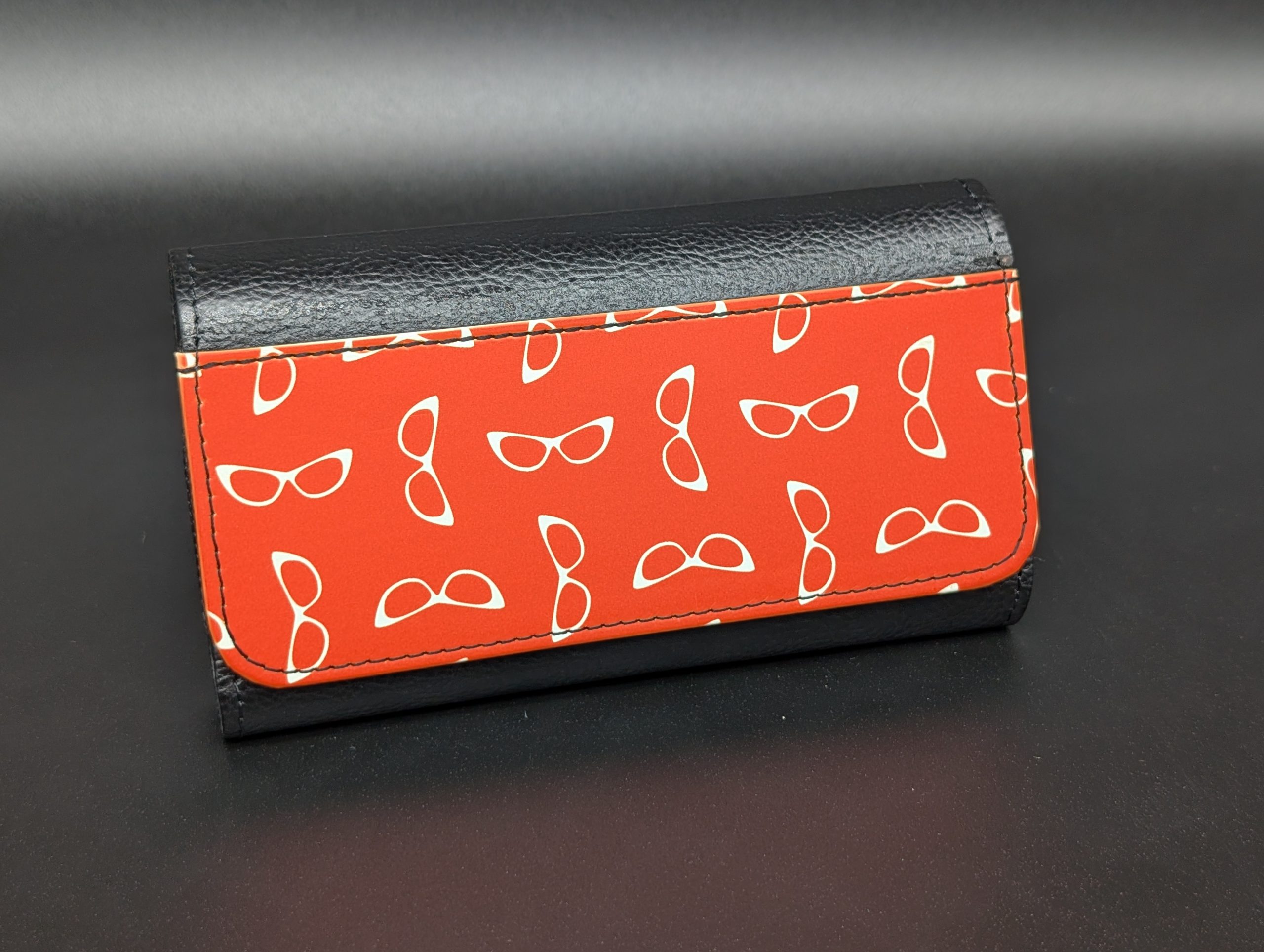Etui à lunettes - rouge (avec défaut)