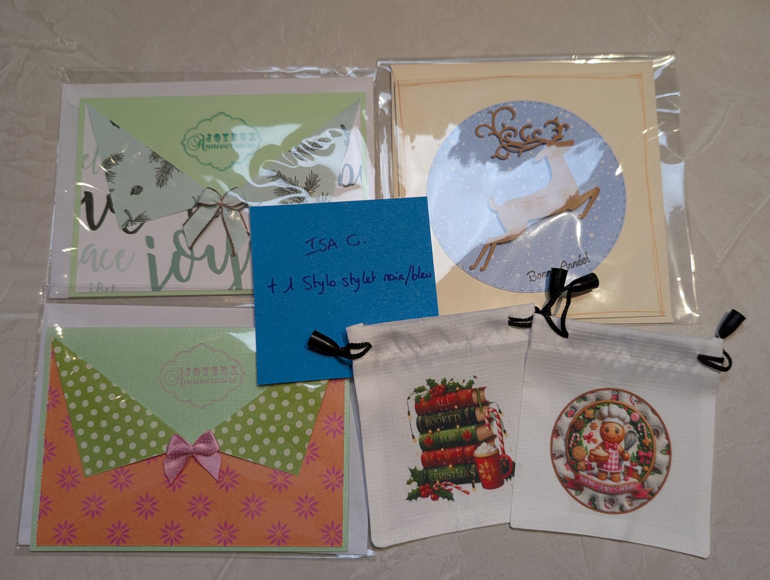 Commande live Isa C.