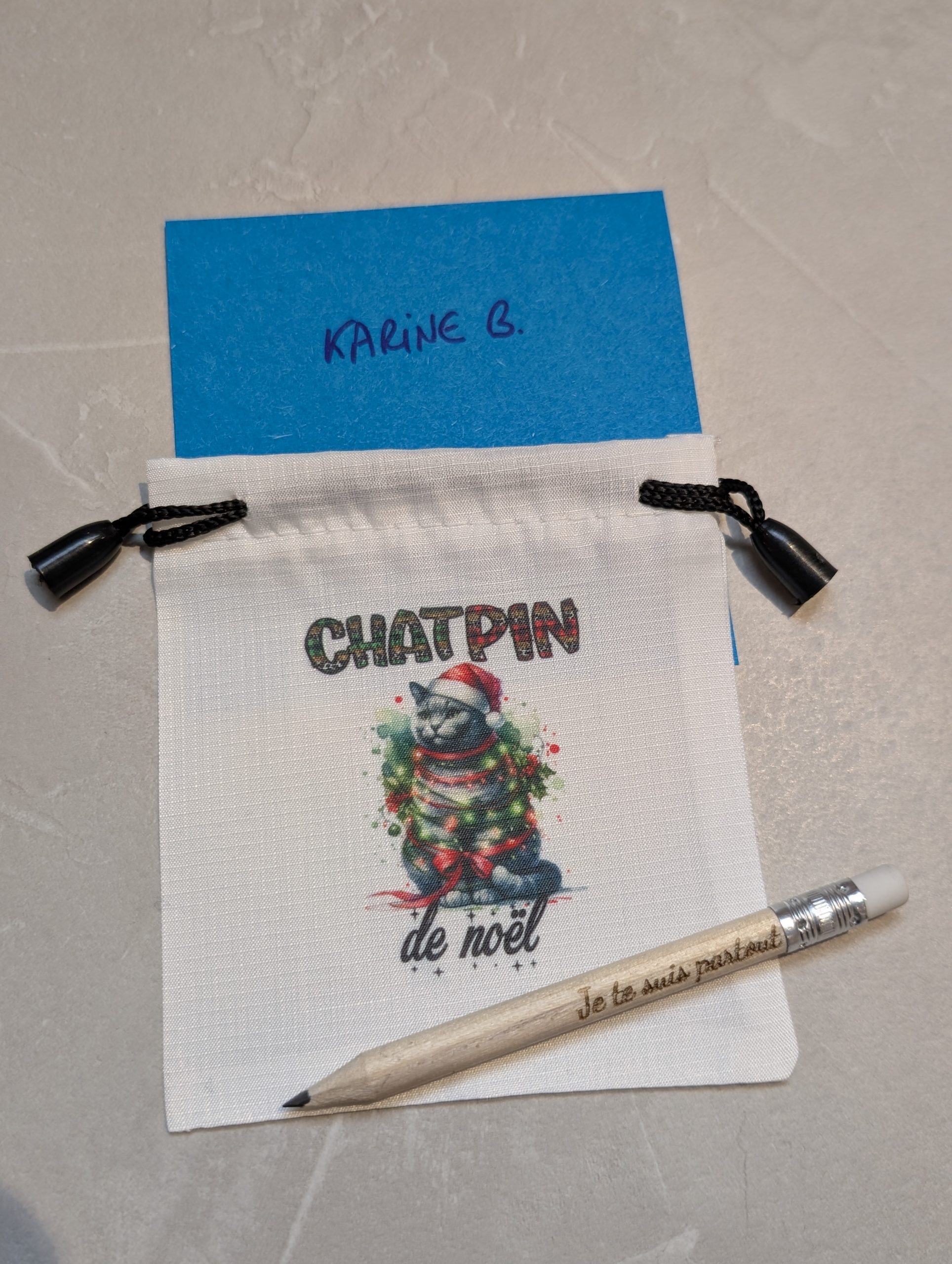 Commande live Karine B.