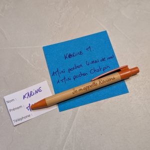 Commande live Karine M.