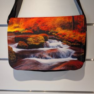 Sac besace rabat interchangeable Porter - Automne rivière