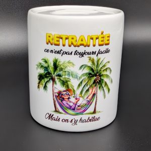 Tirelire - Retraitée