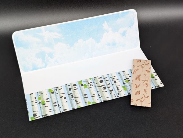 Pochette cadeau - Sous les bouleaux – Image 2