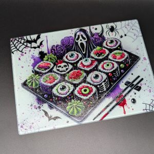 Planche à découper - Petit format - Sushis d'halloween