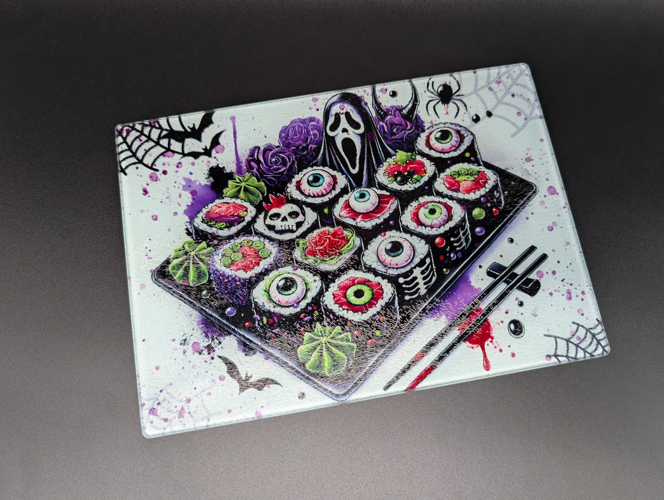 Planche à découper - Petit format - Sushis d'halloween