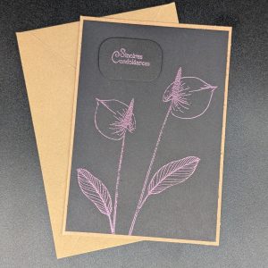 Carte 1104 - Sincères condoléances