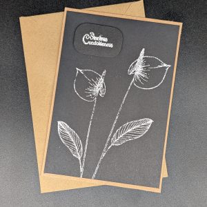 Carte 1110 - Sincères condoléances