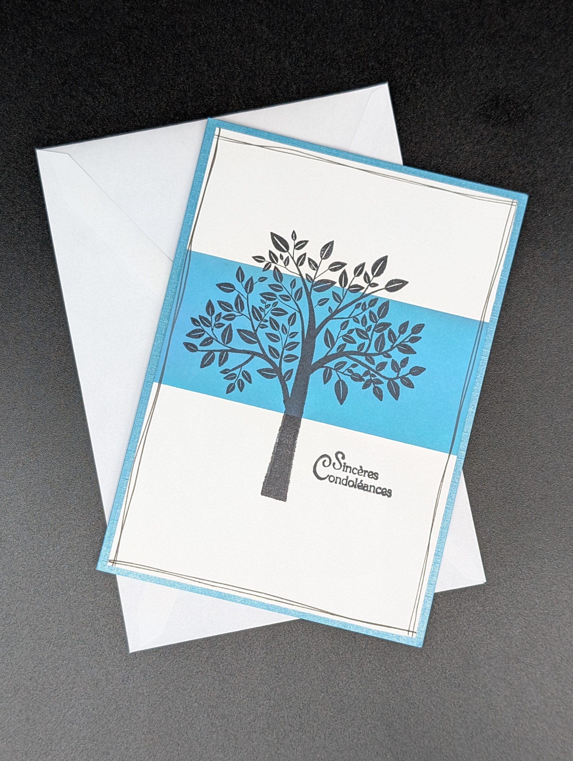 Carte 1186 - Sincères condoléances