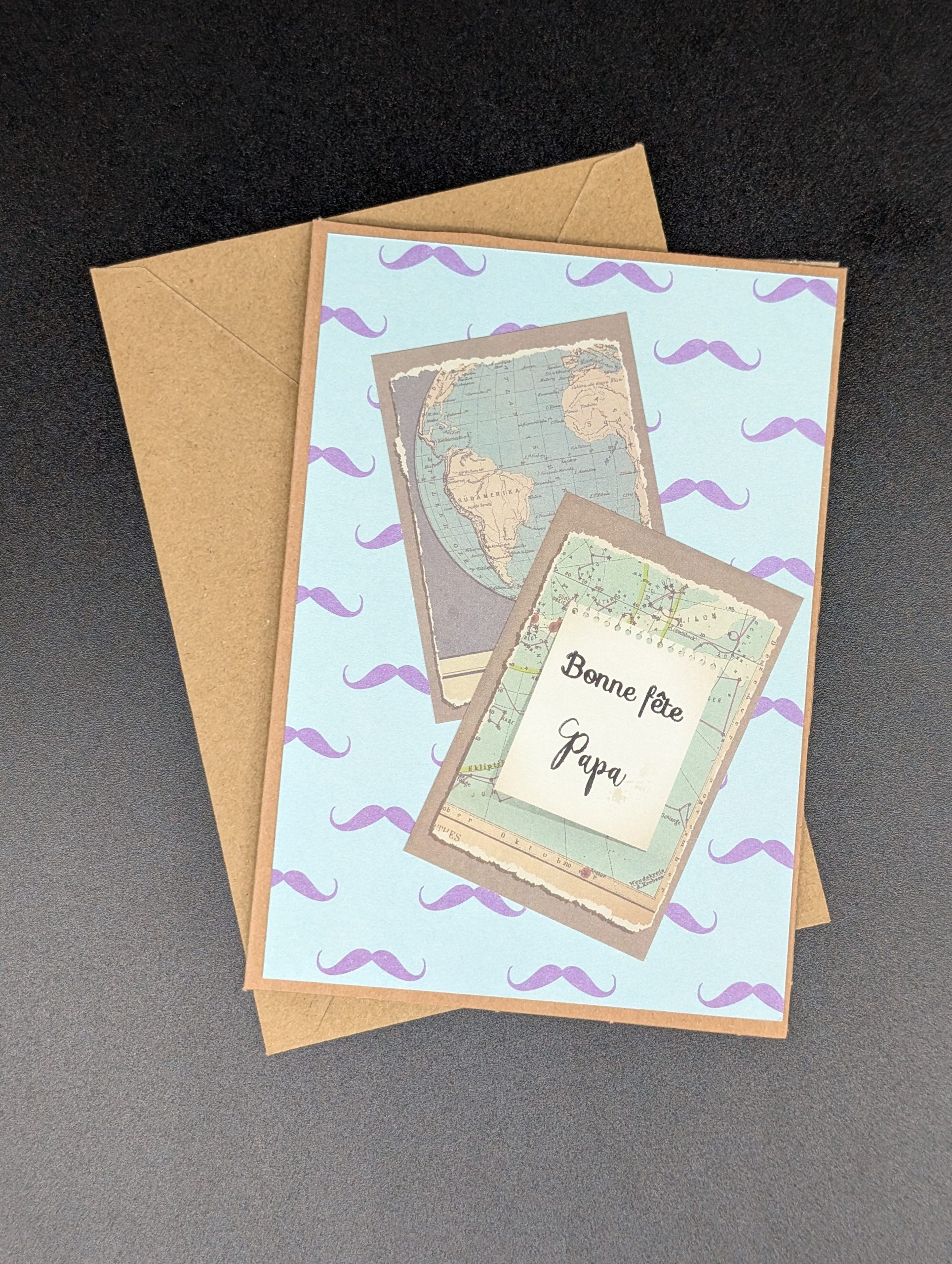 Carte 1198 - Bonne fête papa