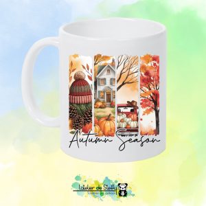 Mug blanc - Ambiance d'automne